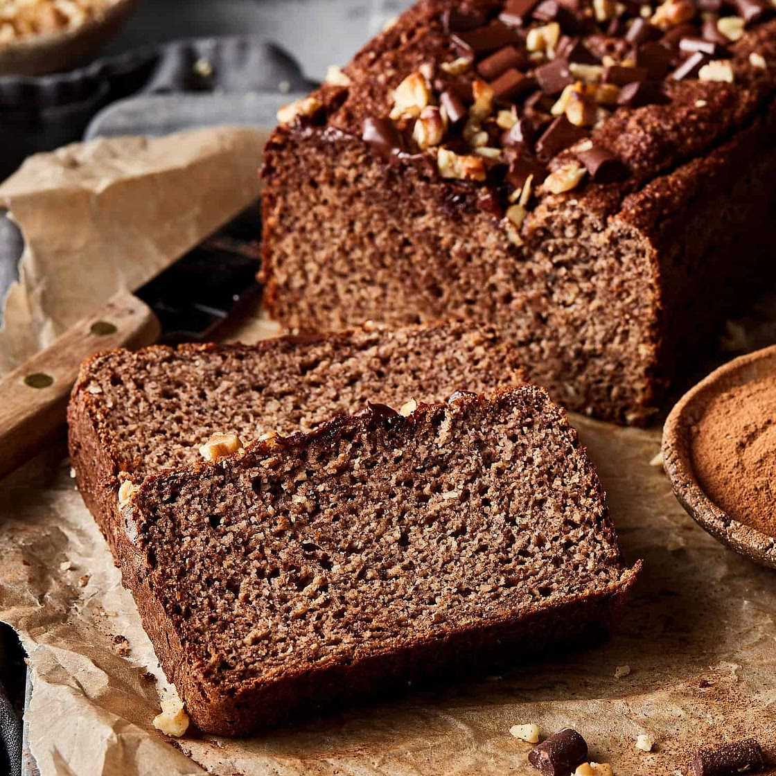 Chocolate Cinnamon Banana Bread