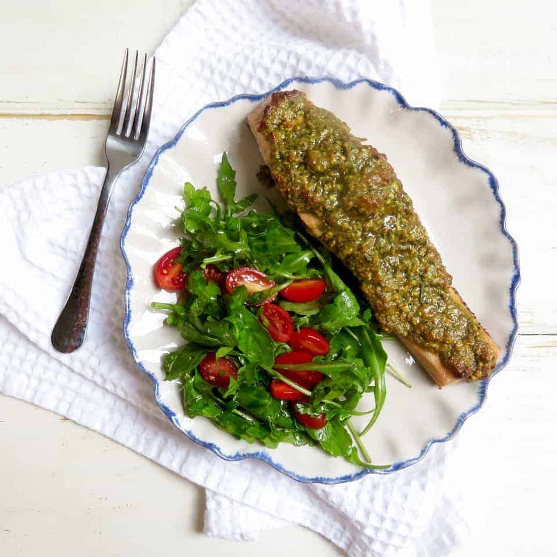 Sweet Pistachio Salmon