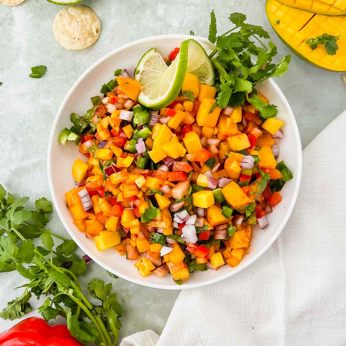 Easy Mango Salsa