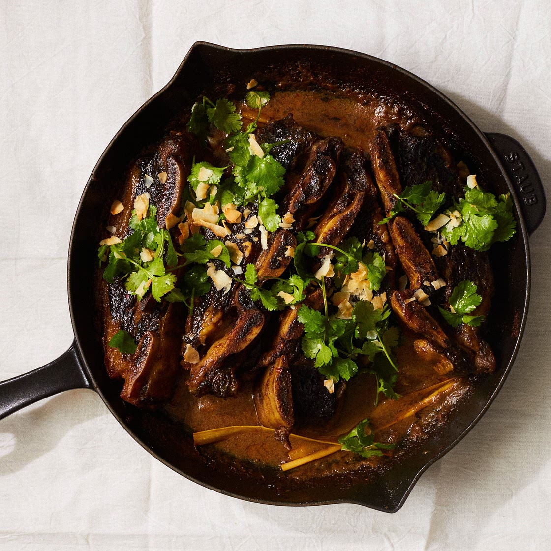 Short Ribs Slow-Roasted in Coconut Milk