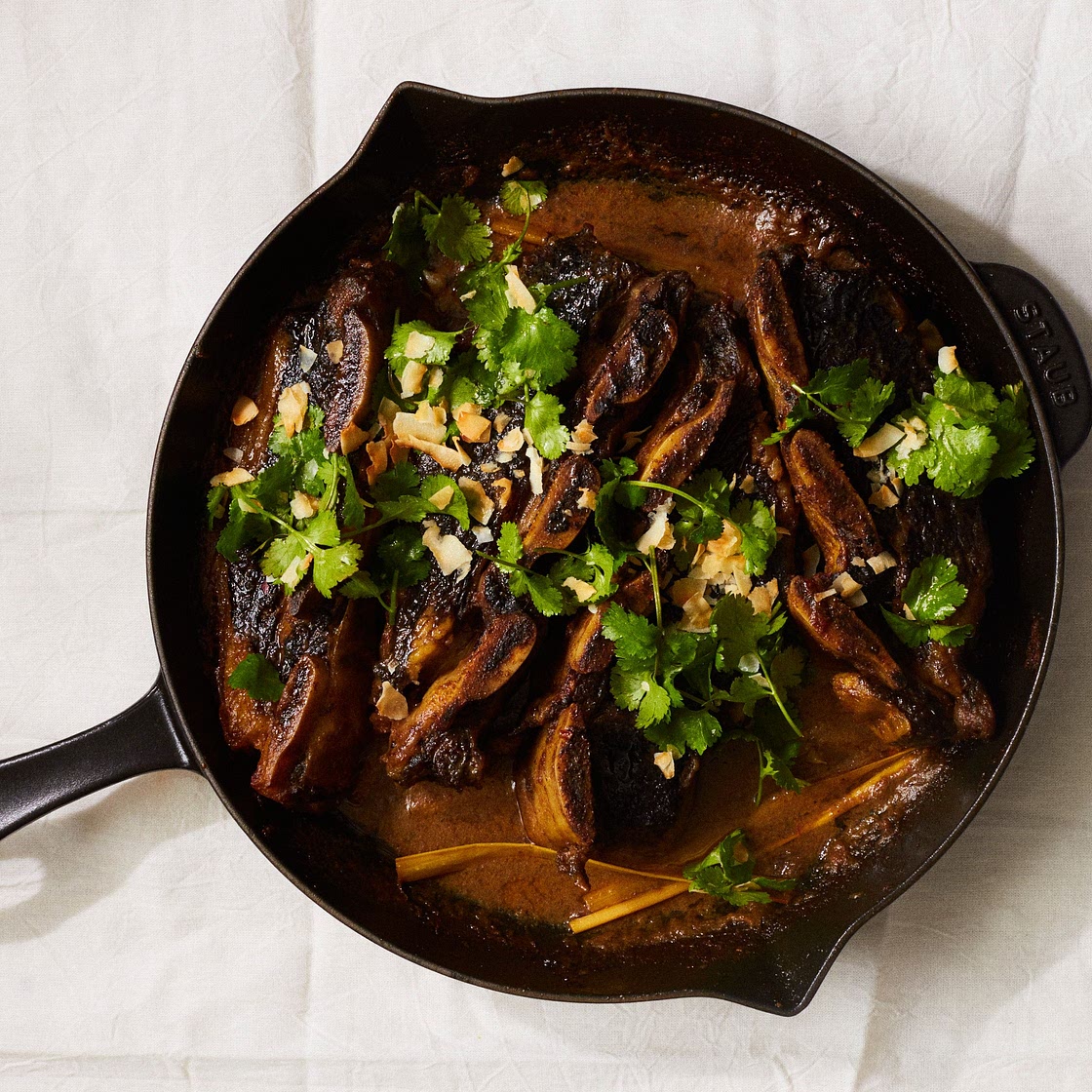 Short Ribs Slow-Roasted in Coconut Milk