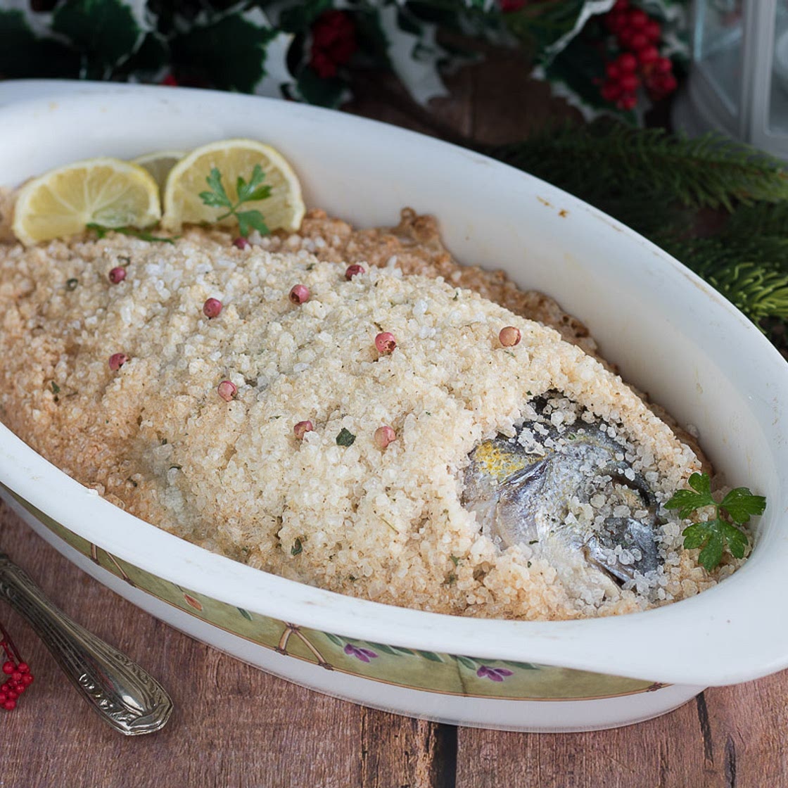 Orata al sale - Secondo piatto al forno