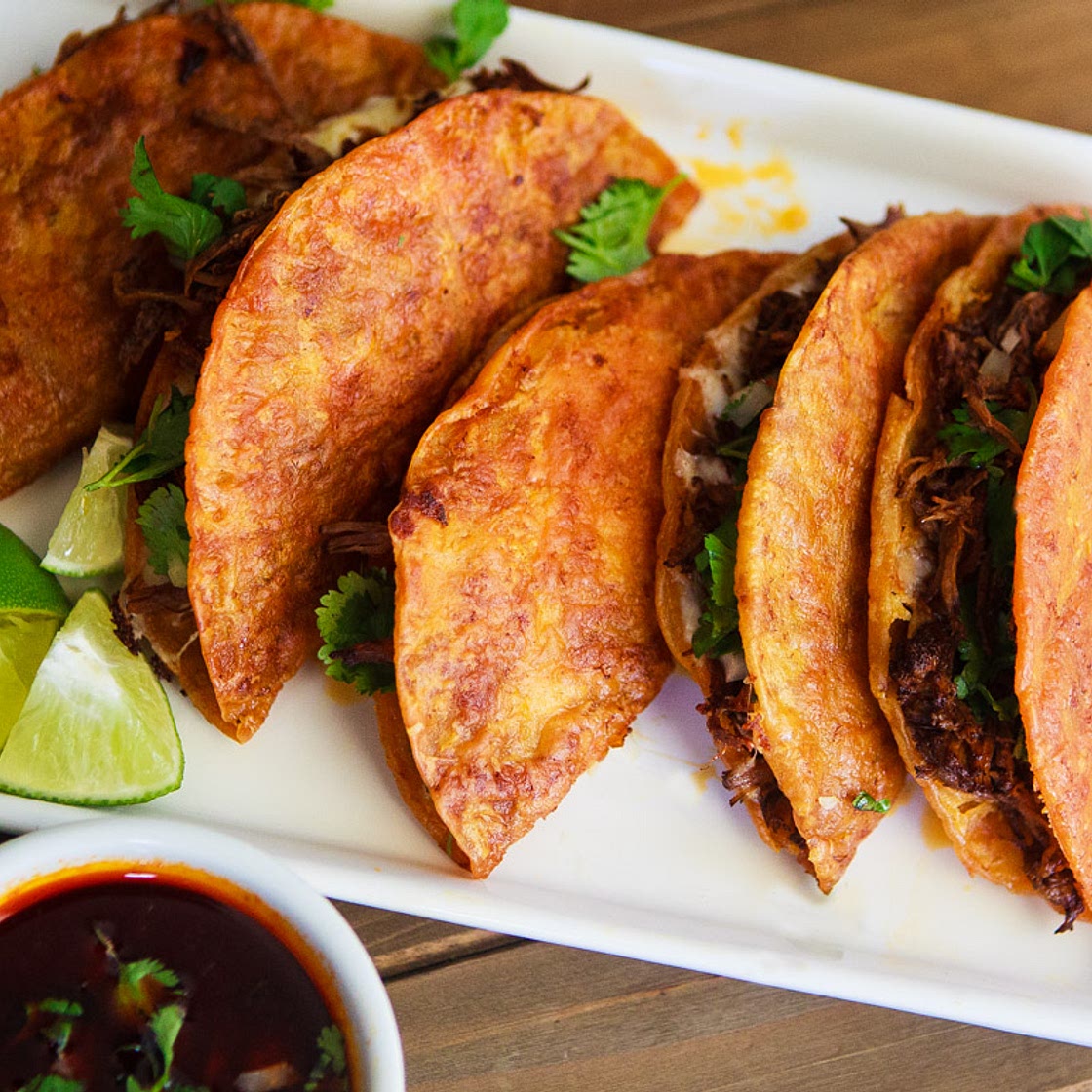 Instant Pot Birria Tacos with Consomé Recipe - Birria de Res Con Consomé