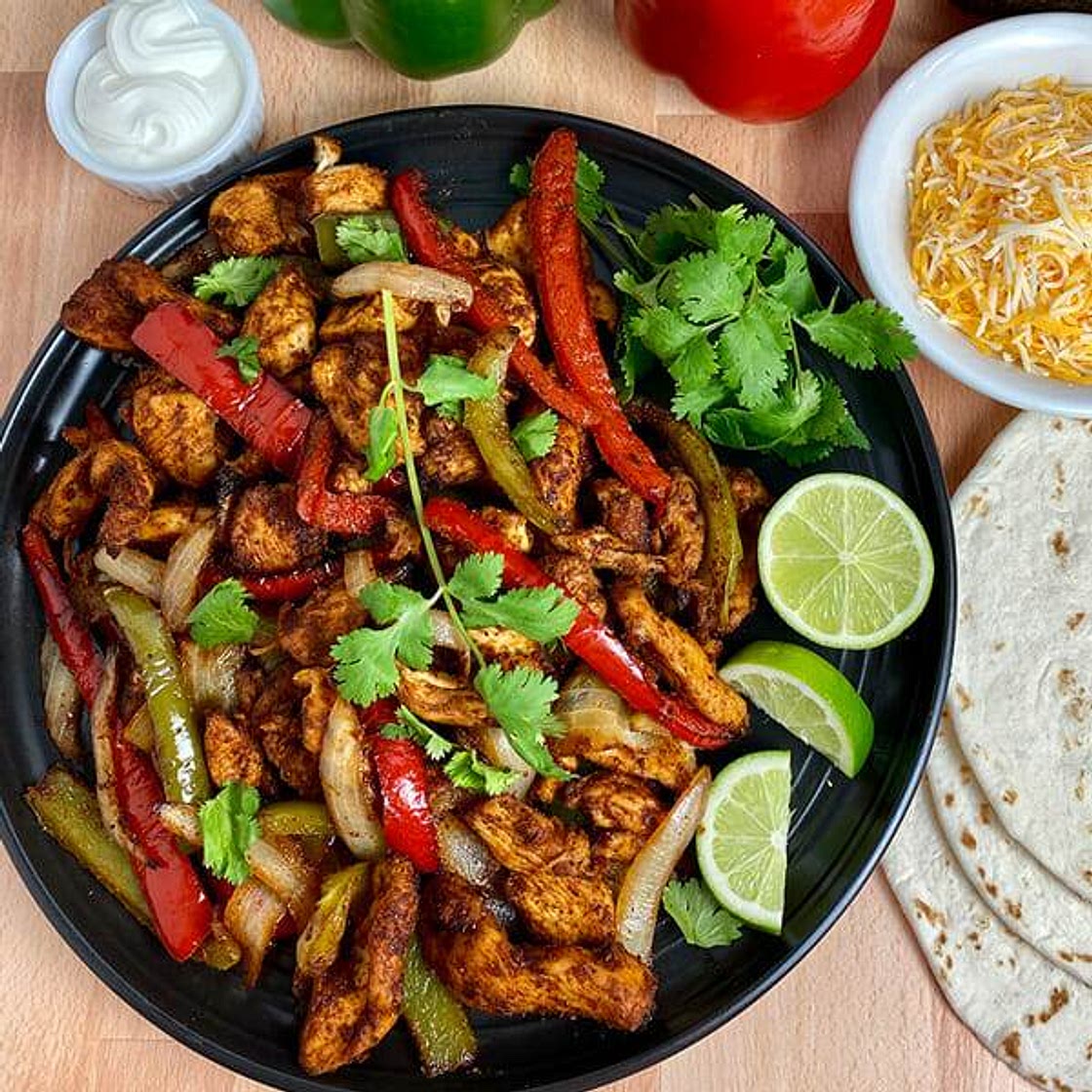 Best Damn Air Fryer Chicken Fajitas