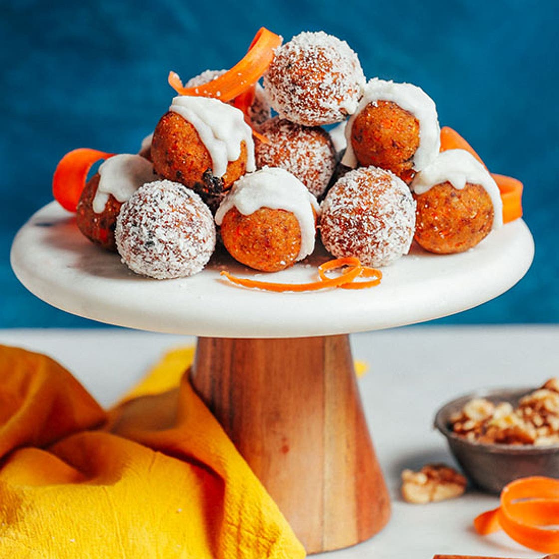 No-Bake Carrot Cake Bites