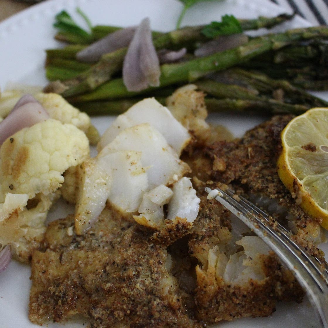 Flaky Lemon Pepper Fish