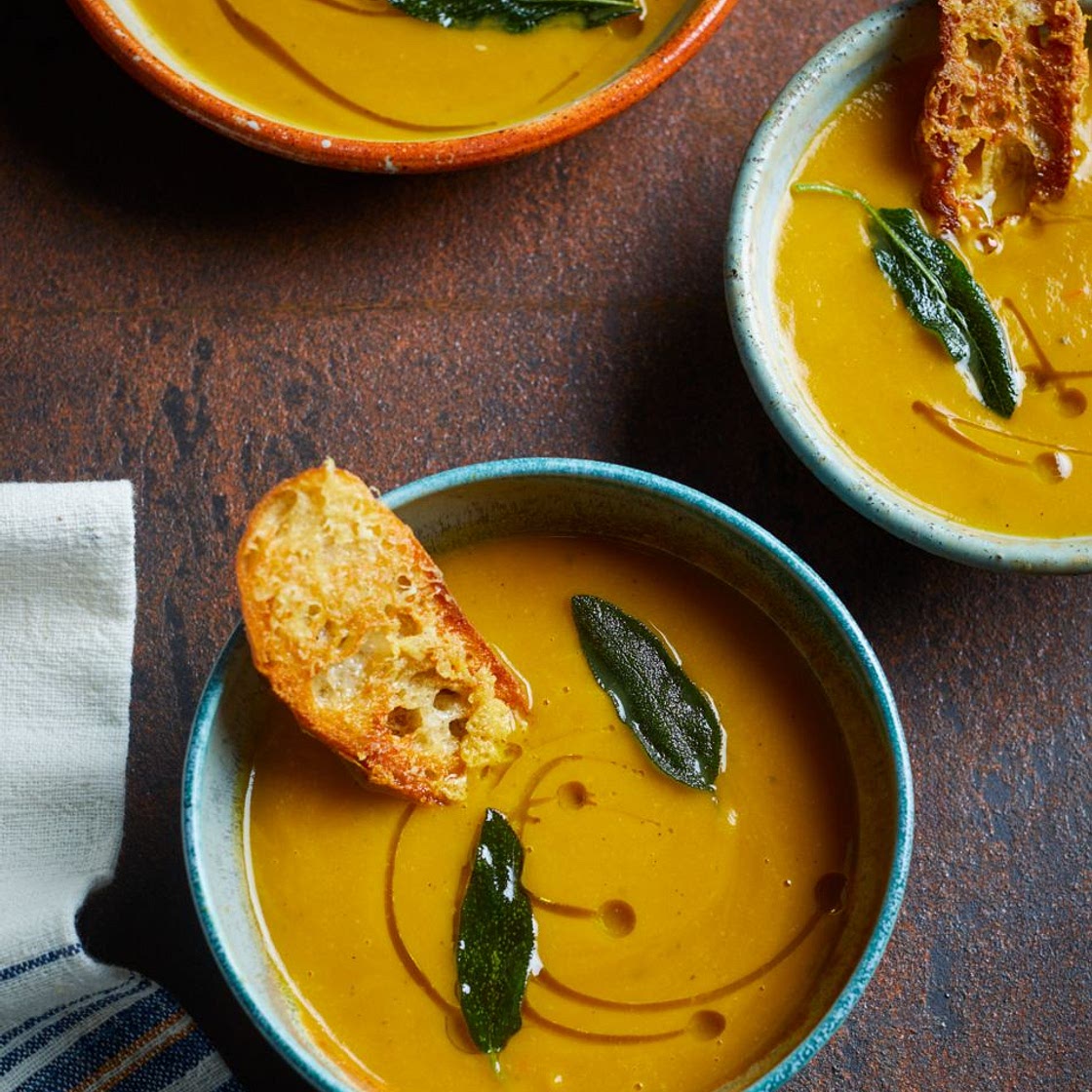 Superb squash soup