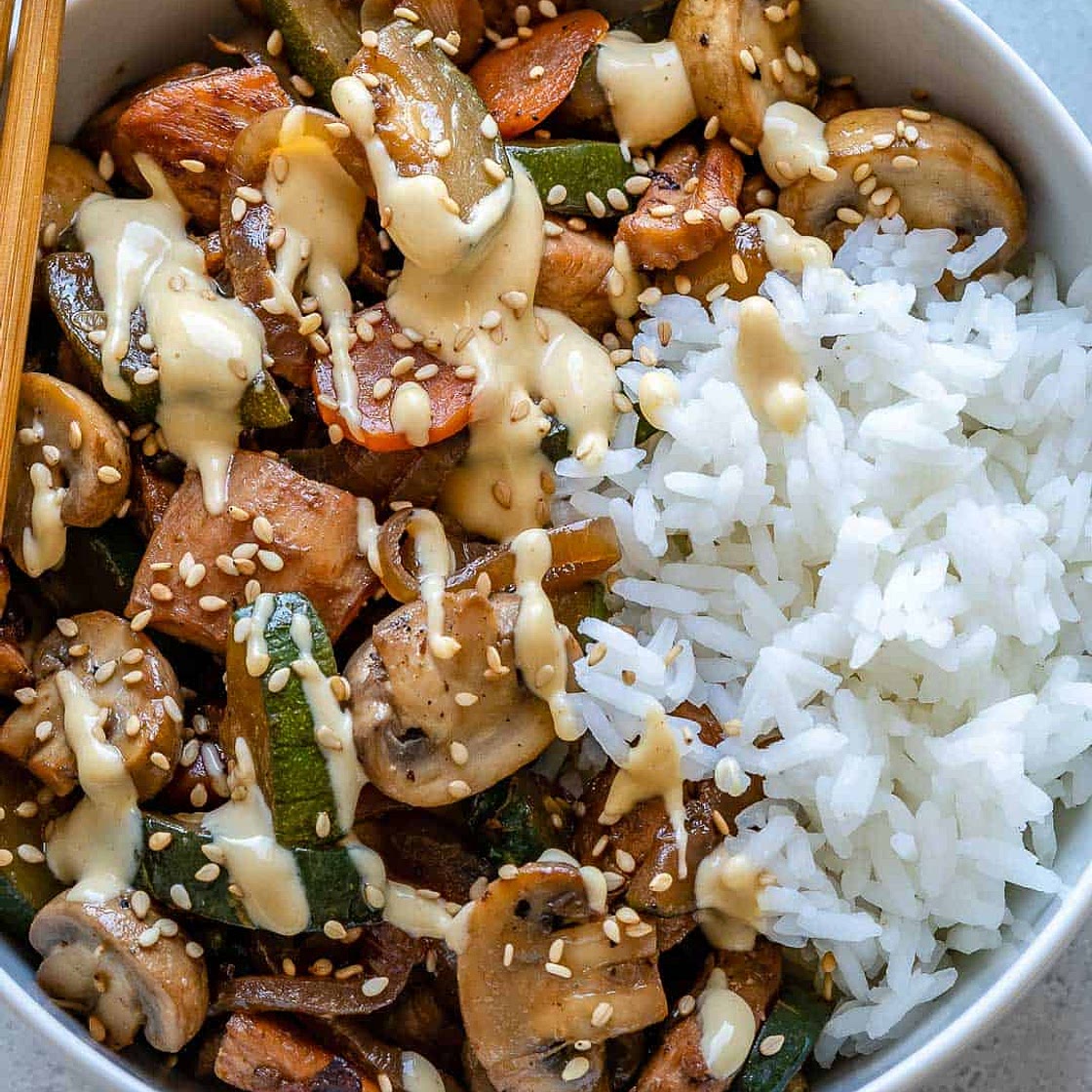 Hibachi Chicken Bowl