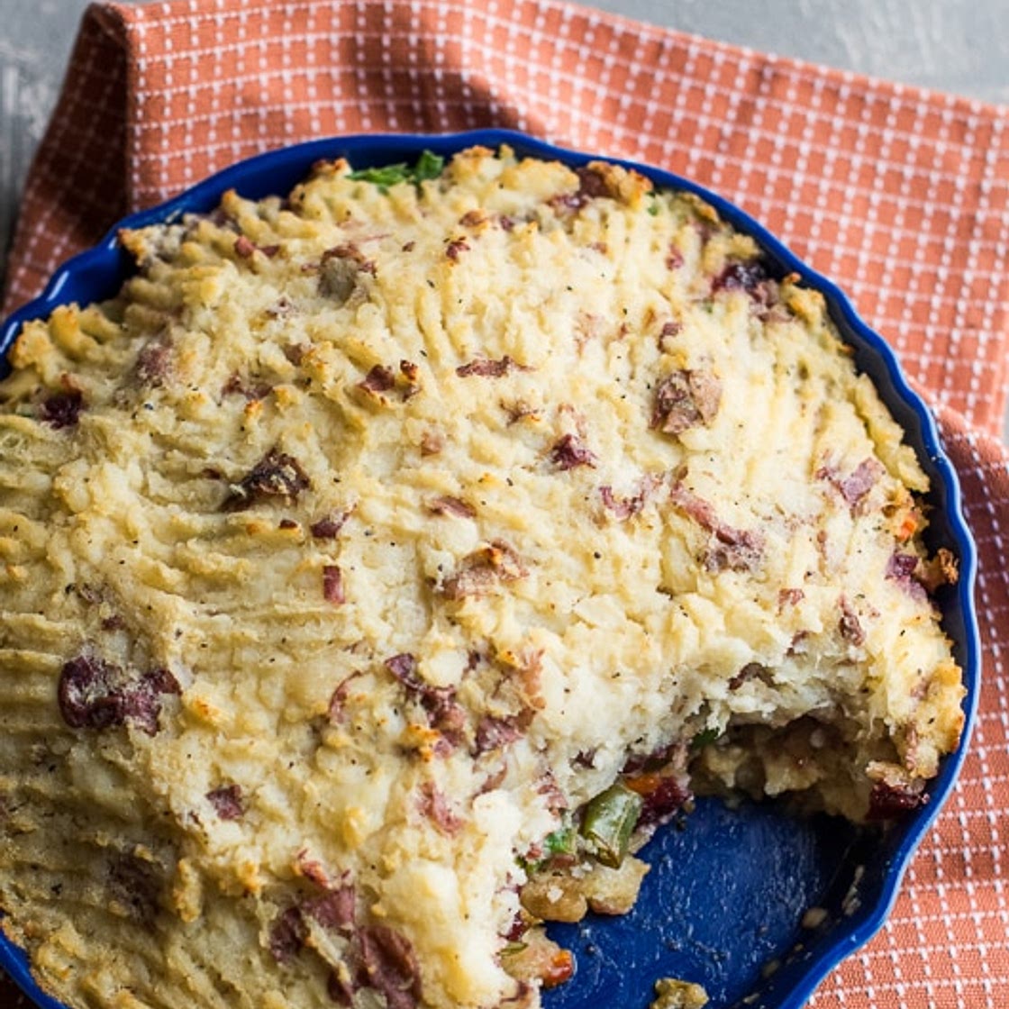 Leftover Thanksgiving Cottage Pie
