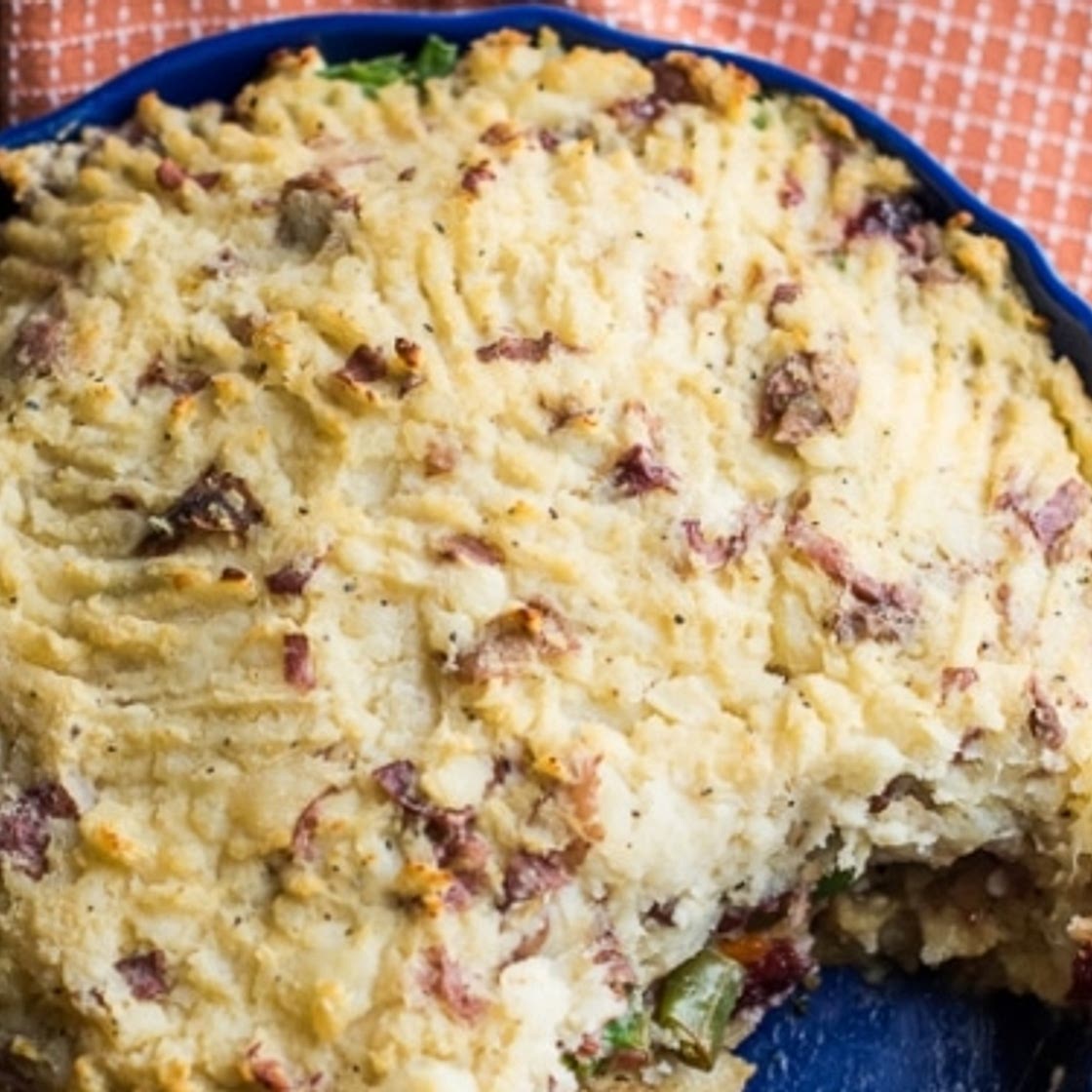 Leftover Thanksgiving Cottage Pie