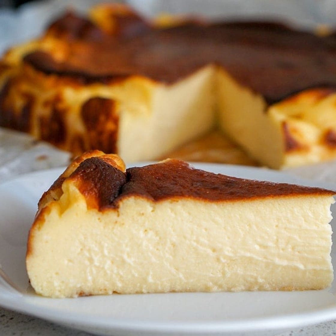 Burnt Basque Cheesecake Recipe (La Viña Style)