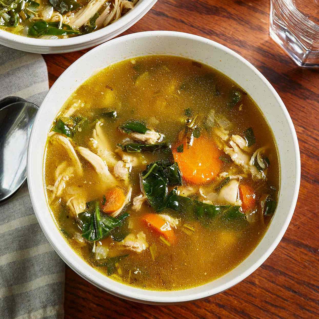 Low-Carb Chicken Soup