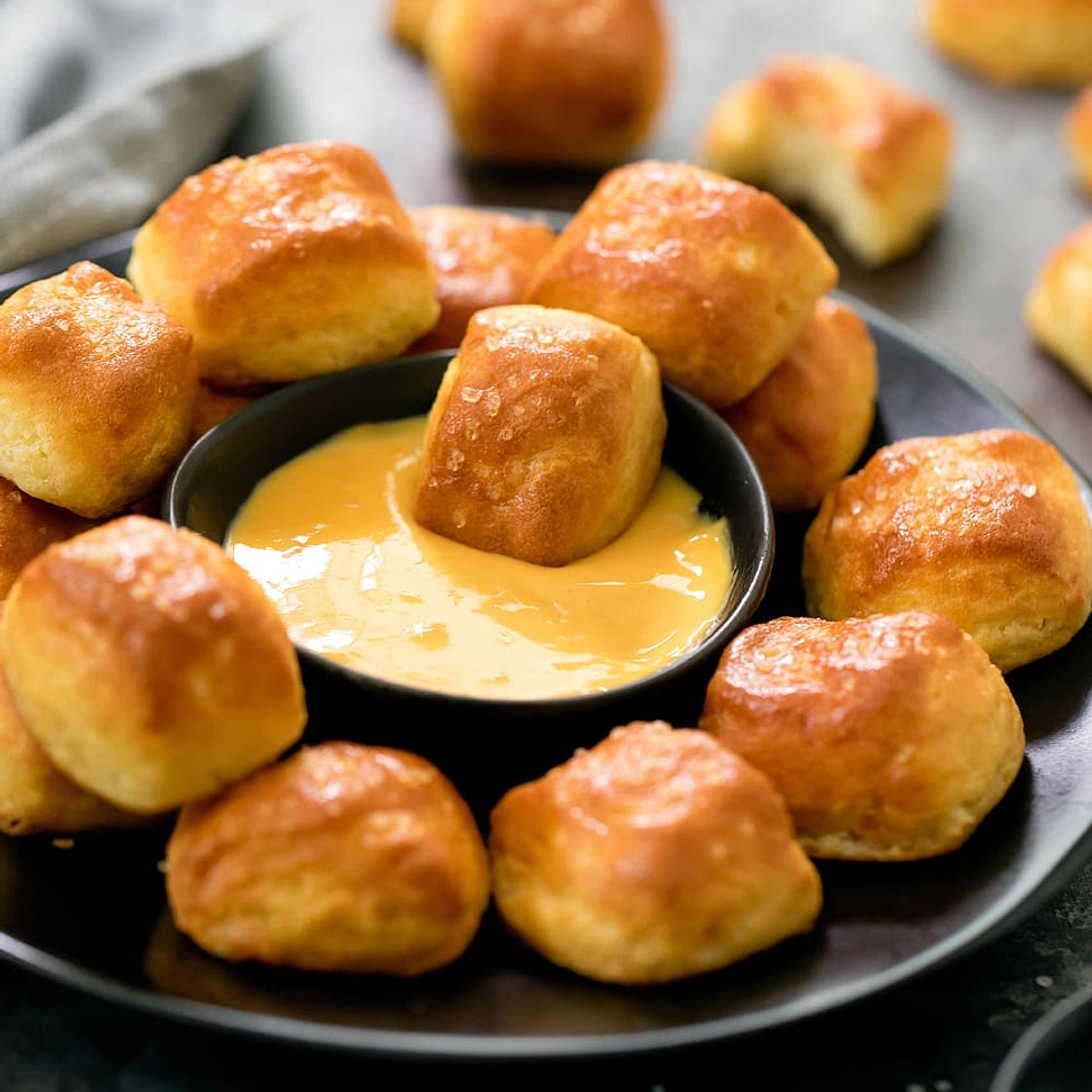 Low Carb Keto Soft Pretzel Bites