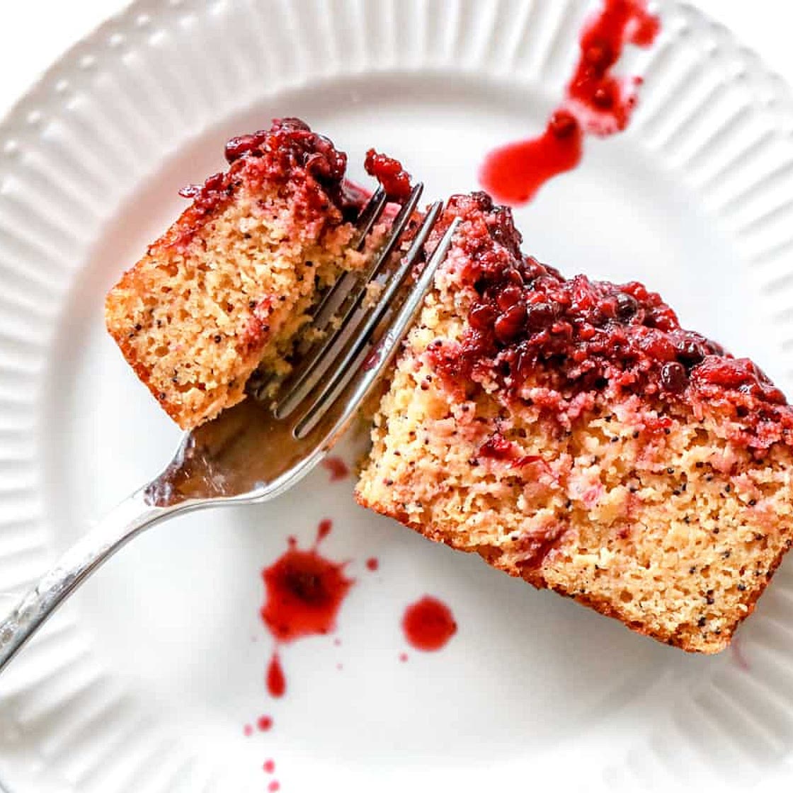 Gluten Free Lemon Poppy Seed Bread