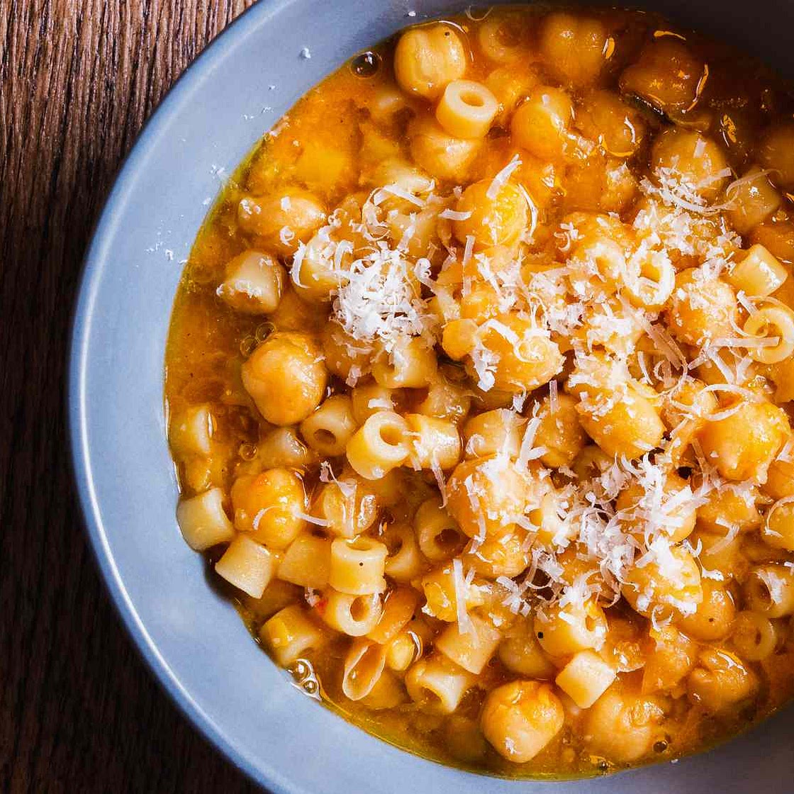 Pasta e Ceci (Pasta With Chickpeas) Recipe