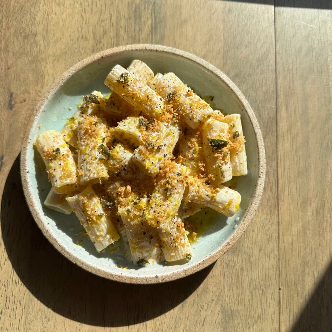 Brown Butter Ricotta Rigatoni