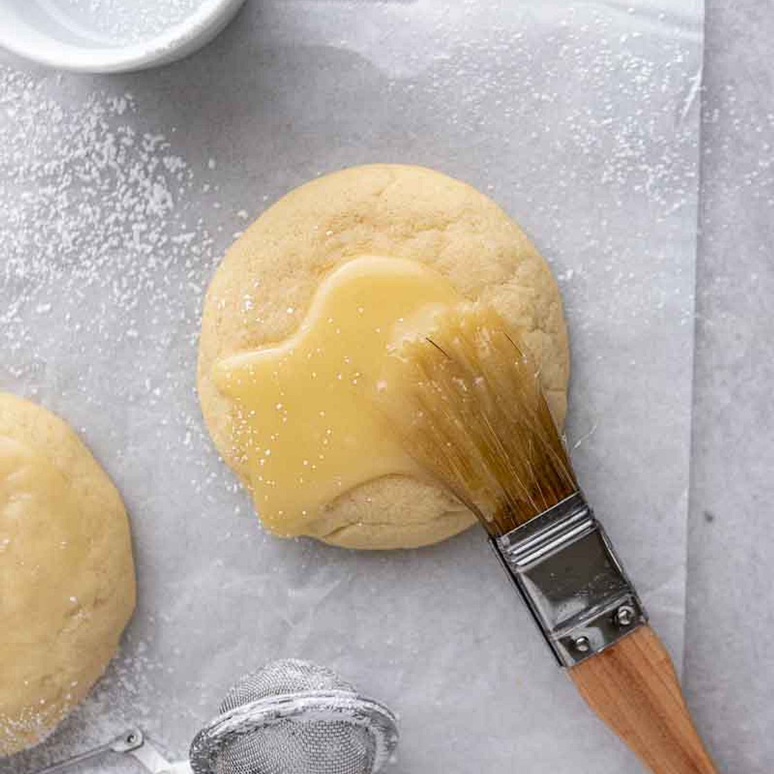 Crumbl inspired Kentucky Butter Cake Cookies