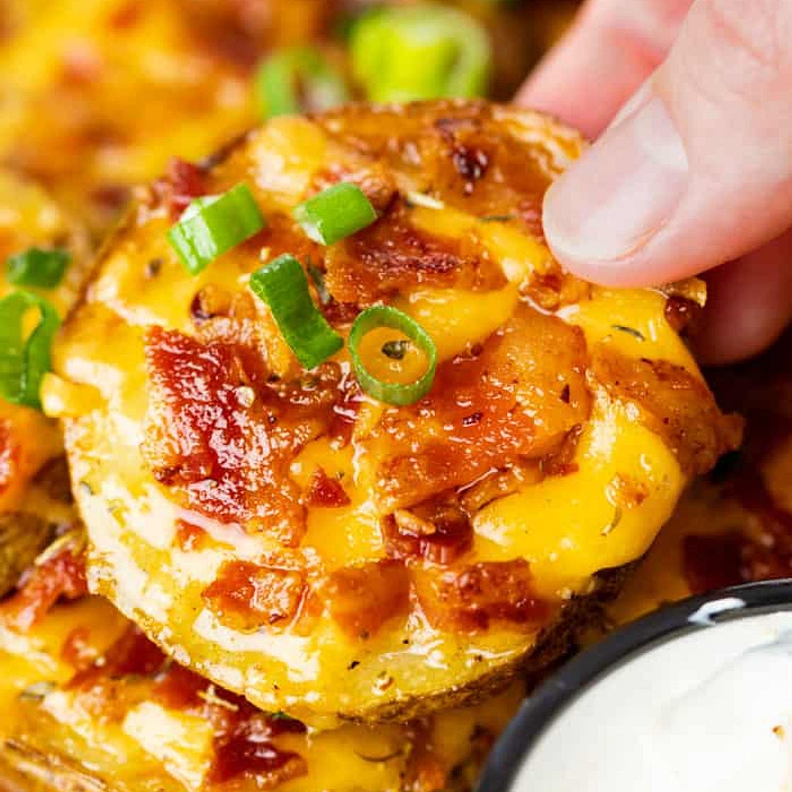 Baked Potato Slices