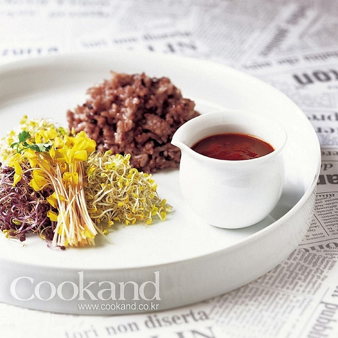 새싹 비빔밥 만드는 법