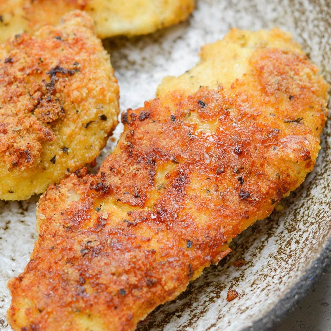 Easy Keto Chicken Tenders (baked or air fryer)