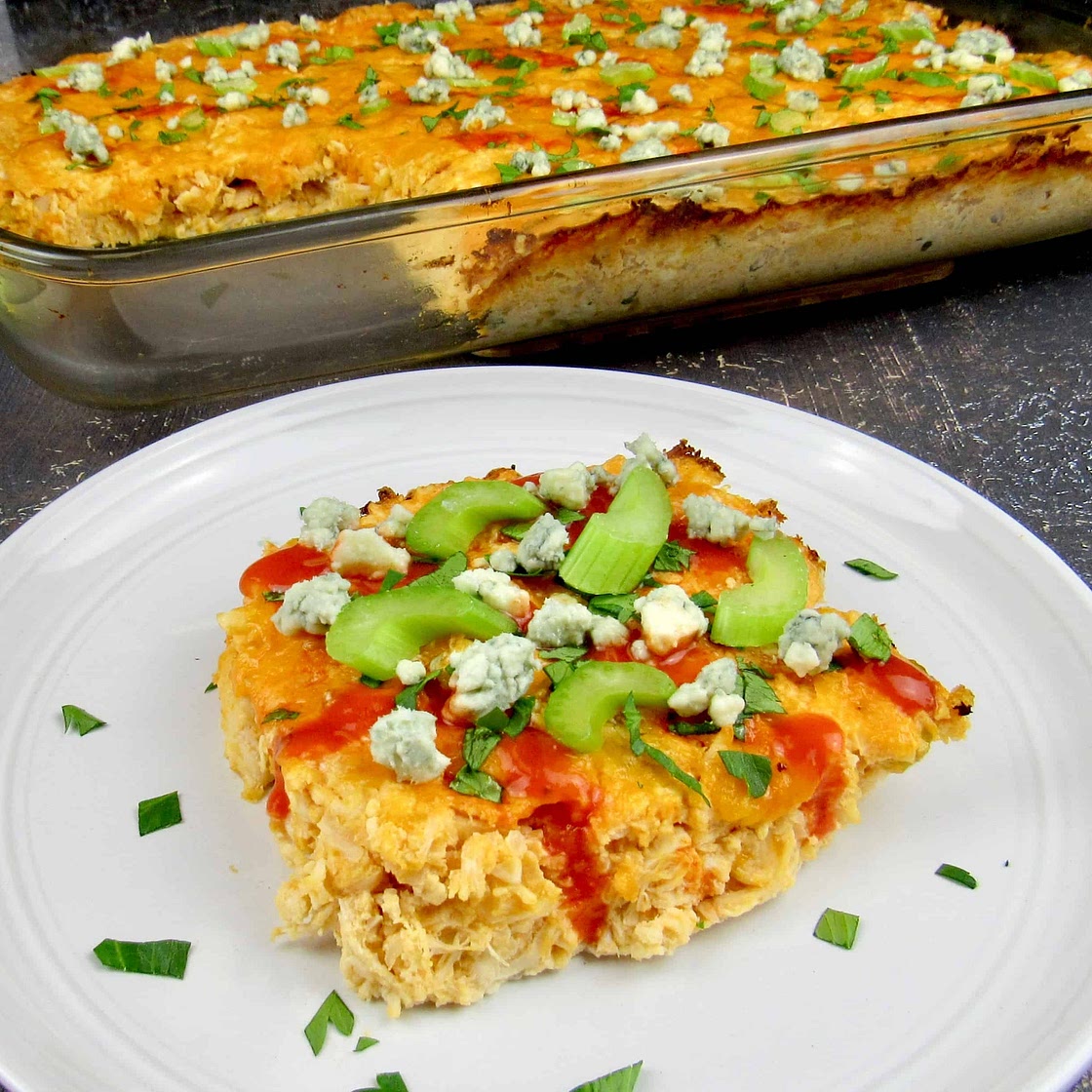 Buffalo Chicken Casserole