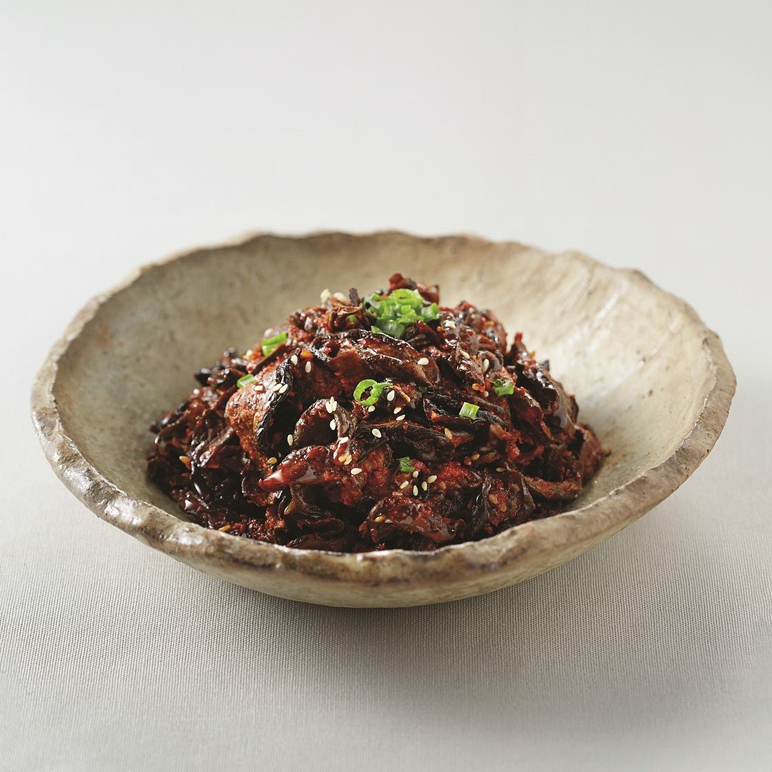 가지말랭이무침