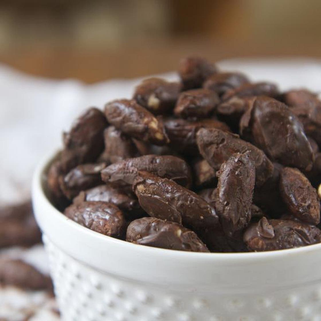 Receita de Amêndoas de chocolate