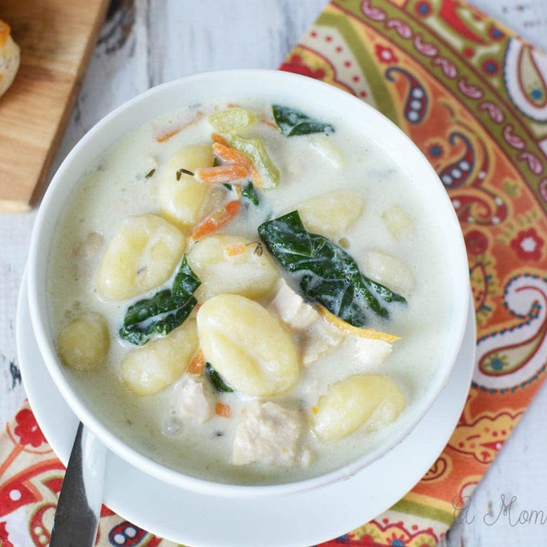 Instant Pot Olive Garden Chicken Gnocchi Soup