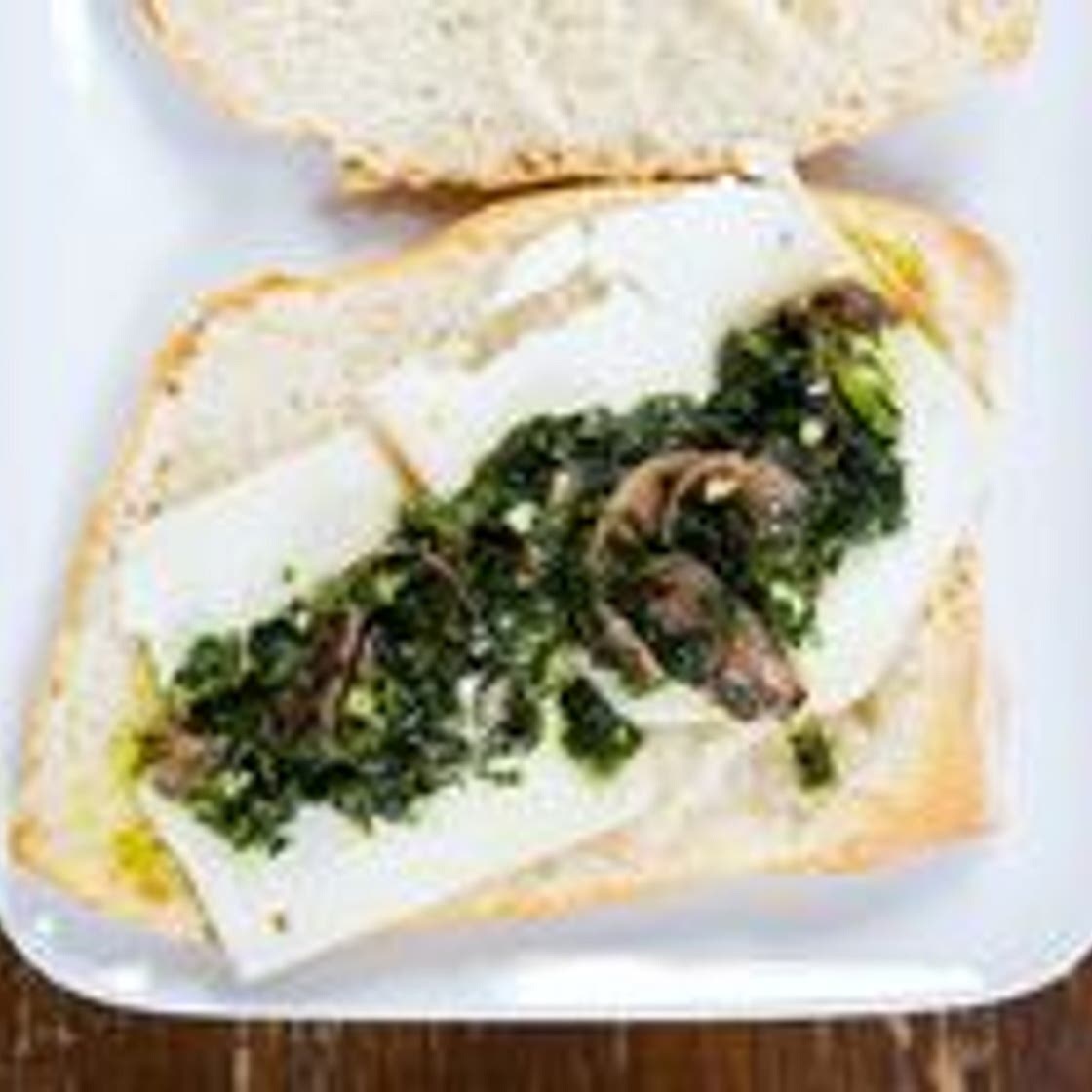 Pecorino, Parsley, and Anchovy Sandwiches