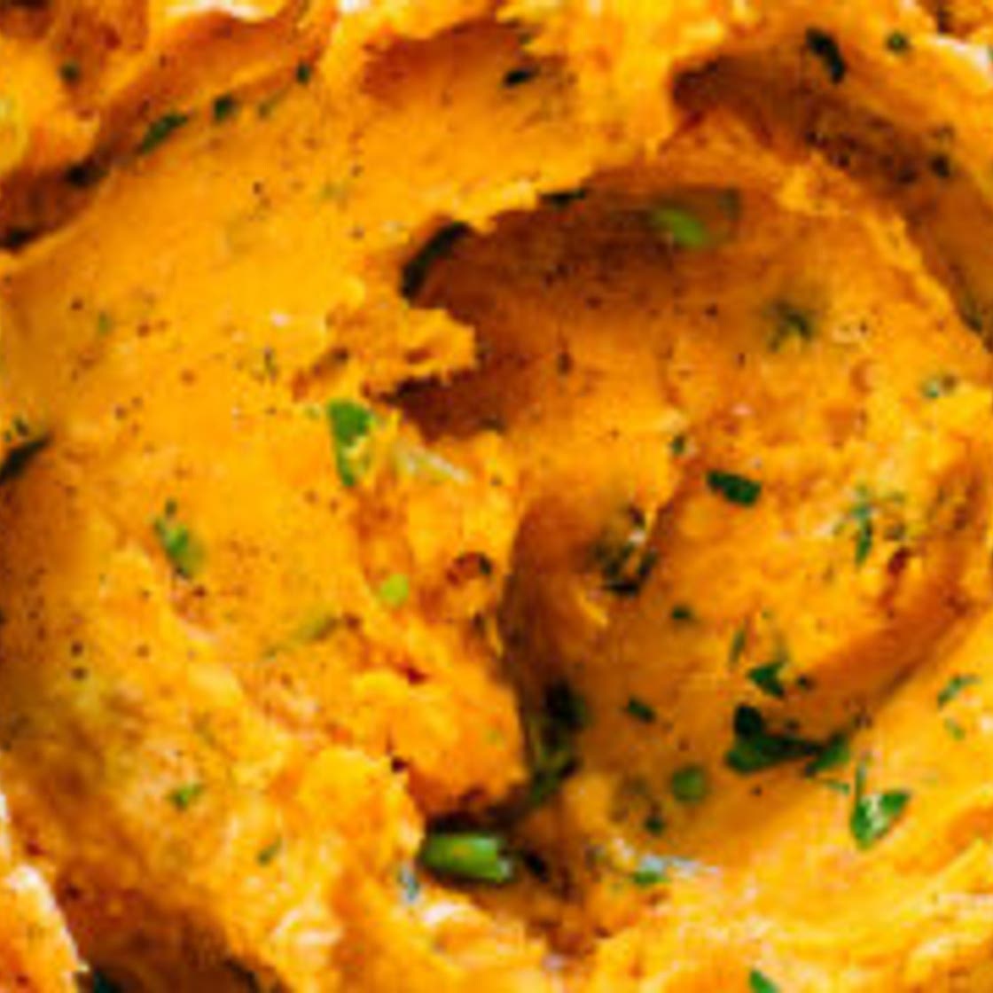 Savory Mashed Sweet Potatoes