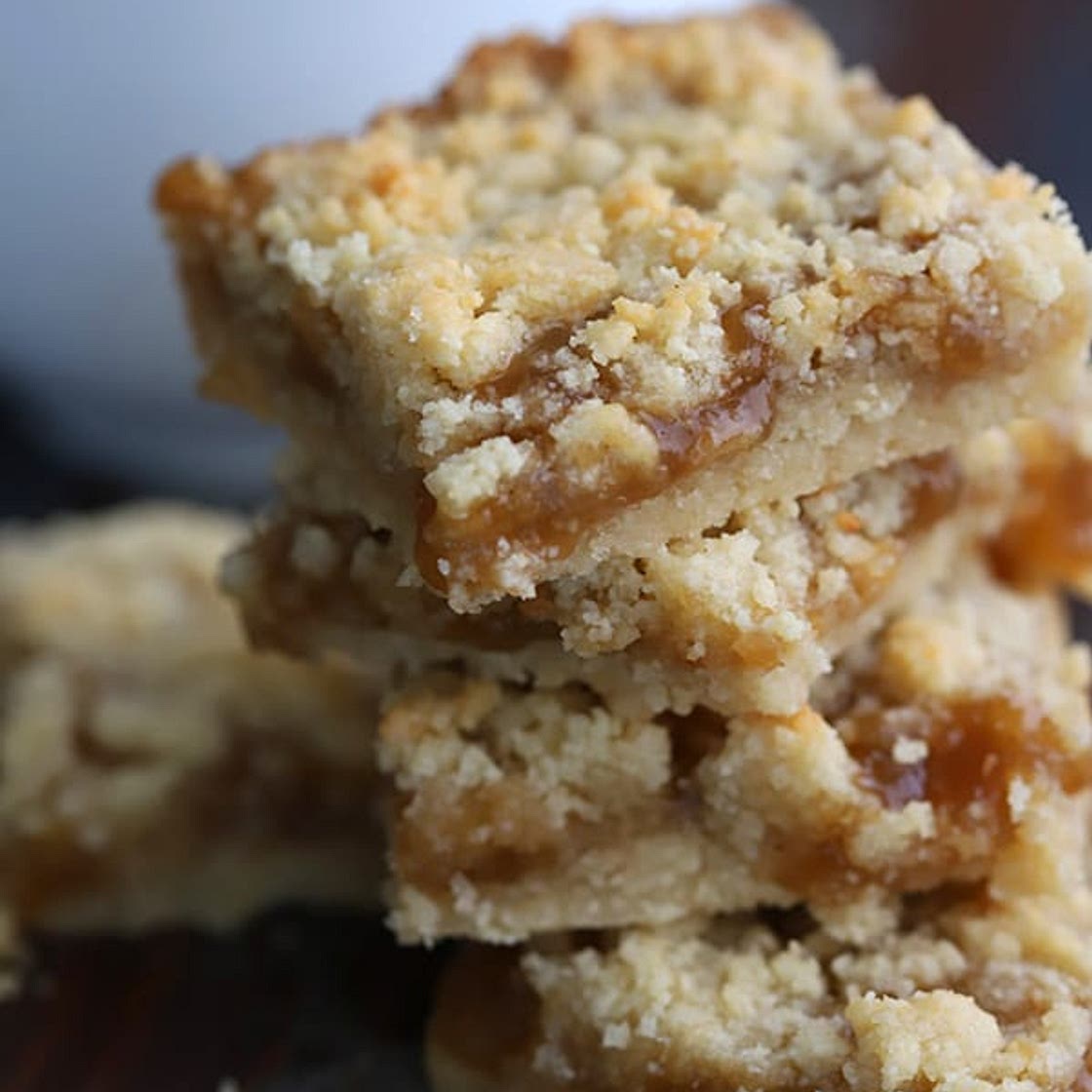 Salted Caramel Butter Bars
