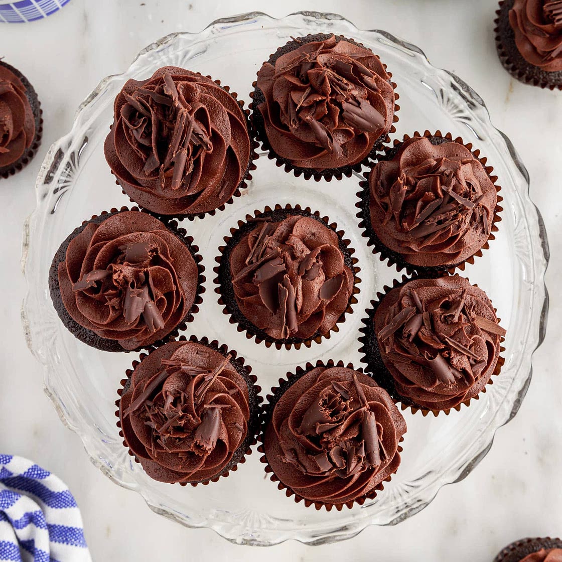 Double Chocolate Cupcakes