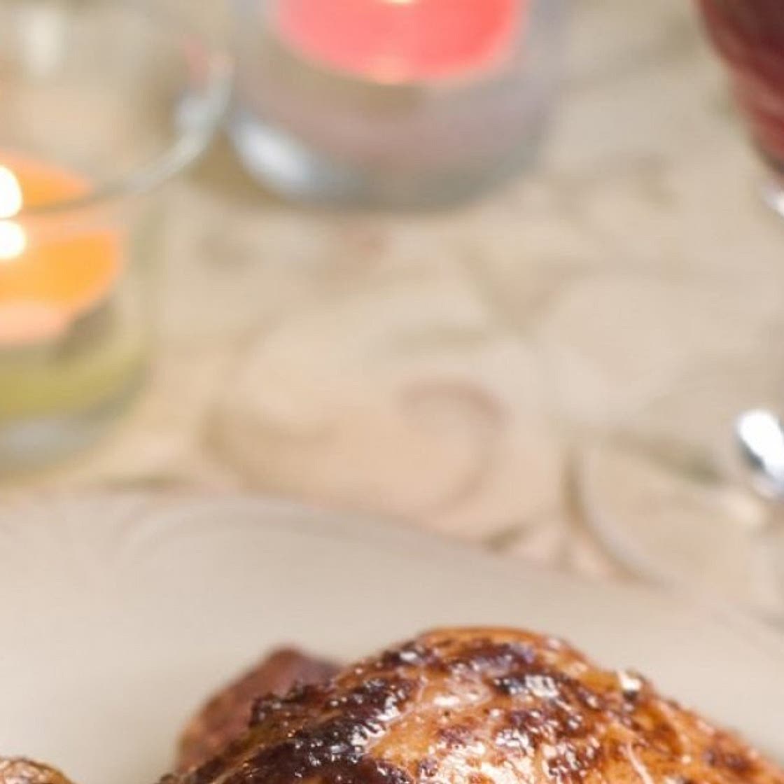 Dinde rôtie truffée