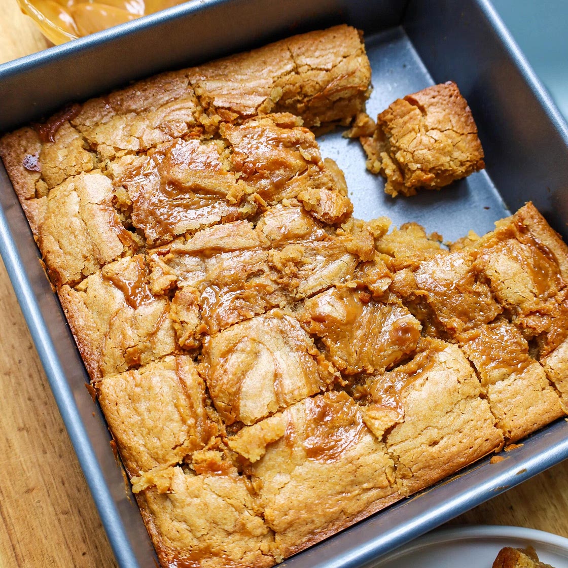 Dulce de Leche Blondies