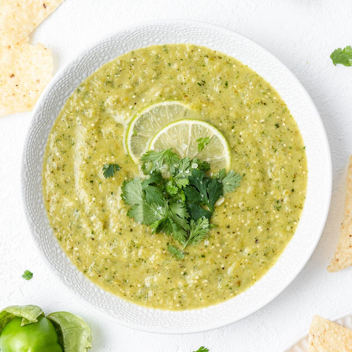 Roasted Tomatillo Salsa Verde