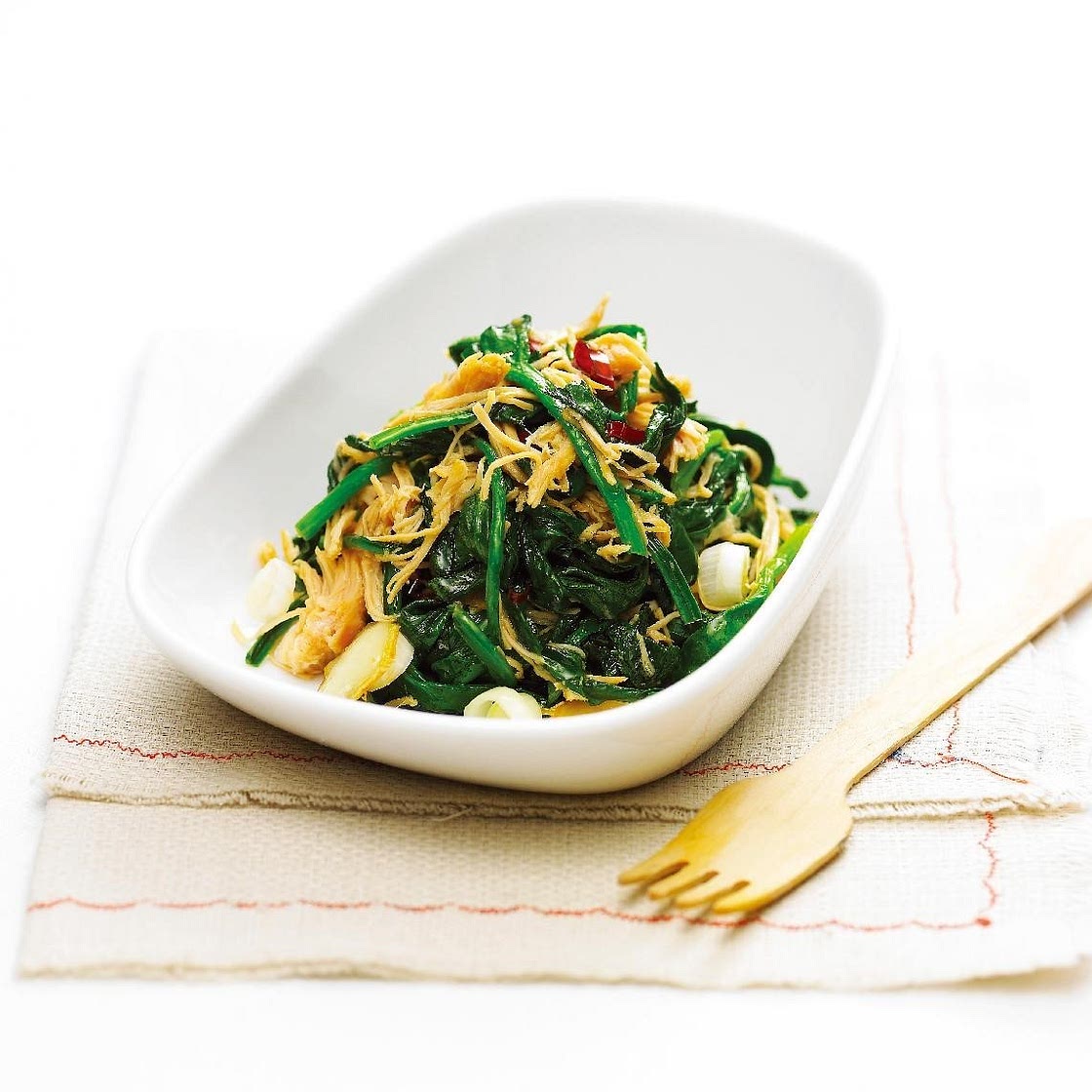 시금치참치볶음 만드는 법