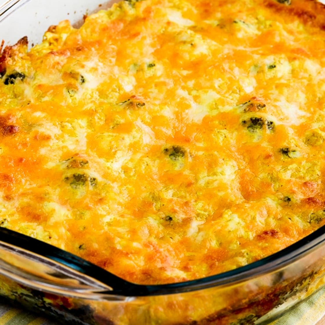 Cheesy Chicken Broccoli Curry Casserole