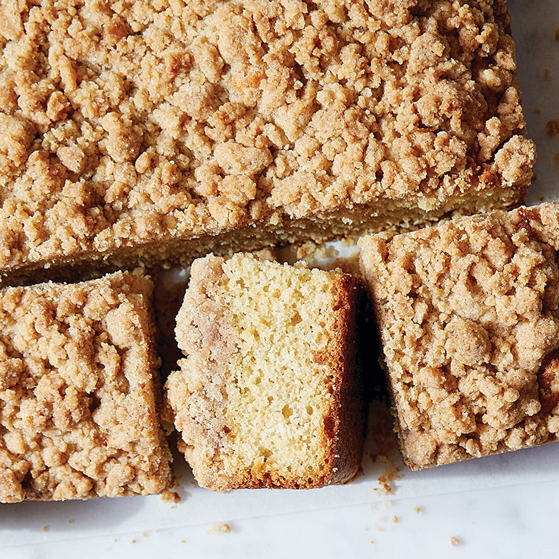 Sourdough Cinnamon Crumb Cake