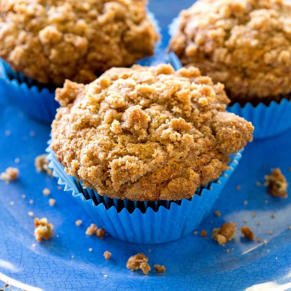 Banana Crumb Muffins