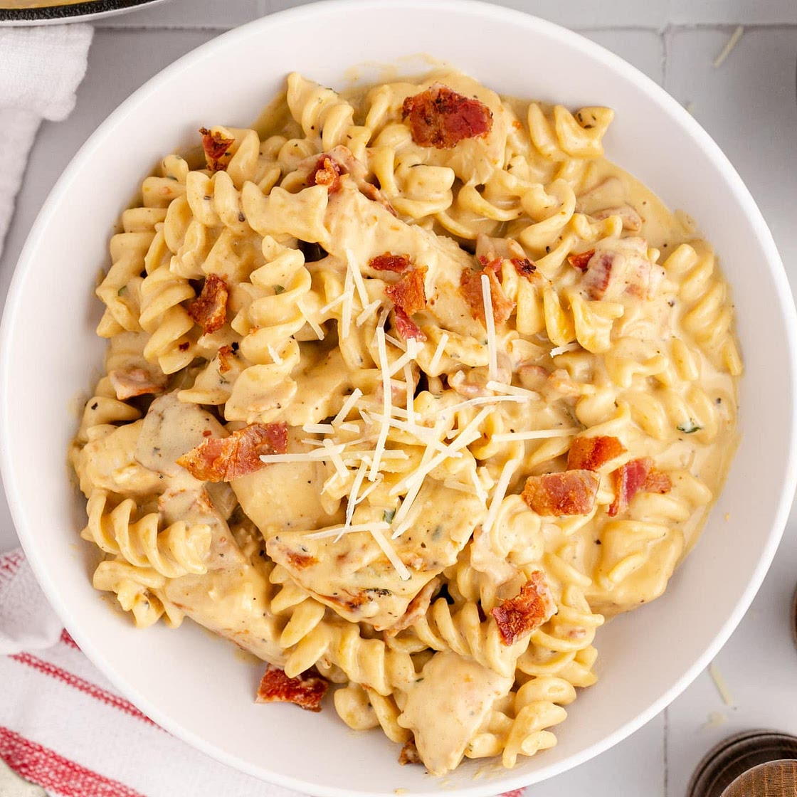 Chicken Bacon Ranch Pasta