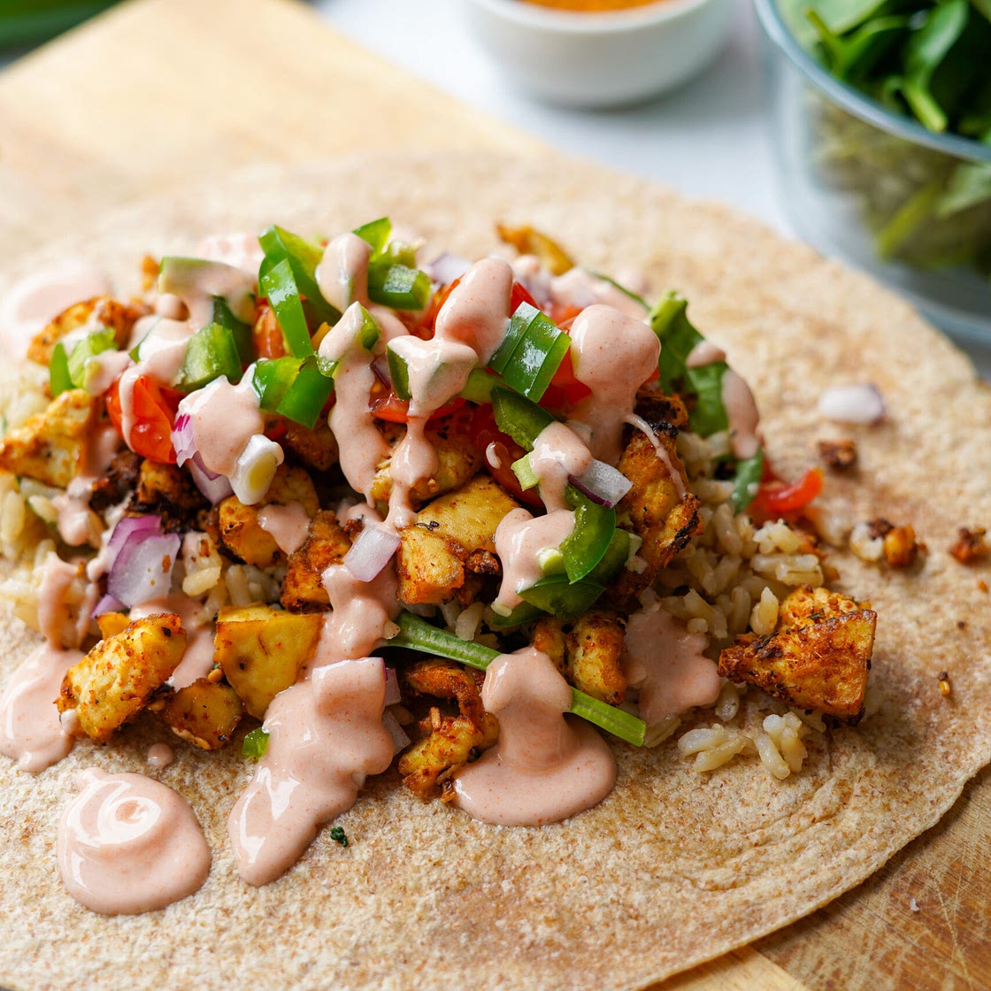 Tofu Burrito