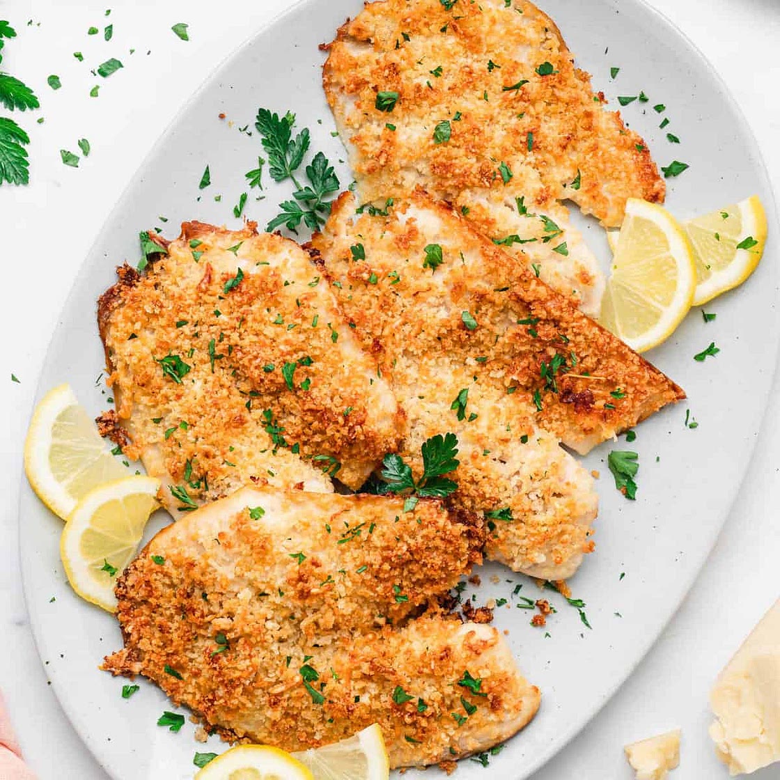 Parmesan Crusted Tilapia Recipe