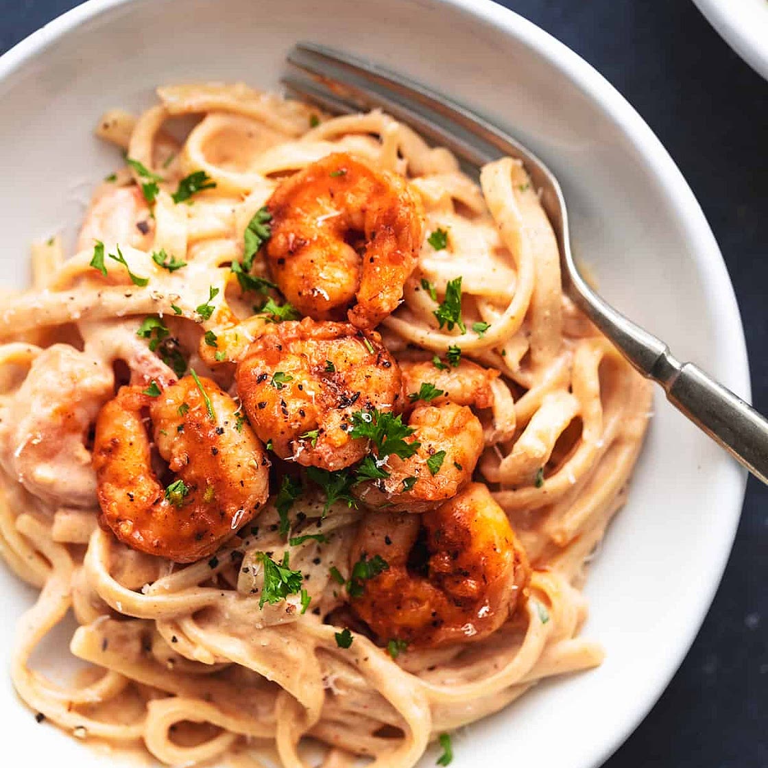 Cajun Shrimp Alfredo Pasta Recipe