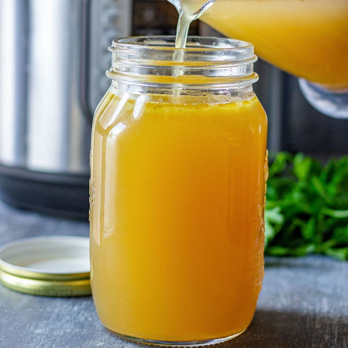 Instant Pot Fish Stock