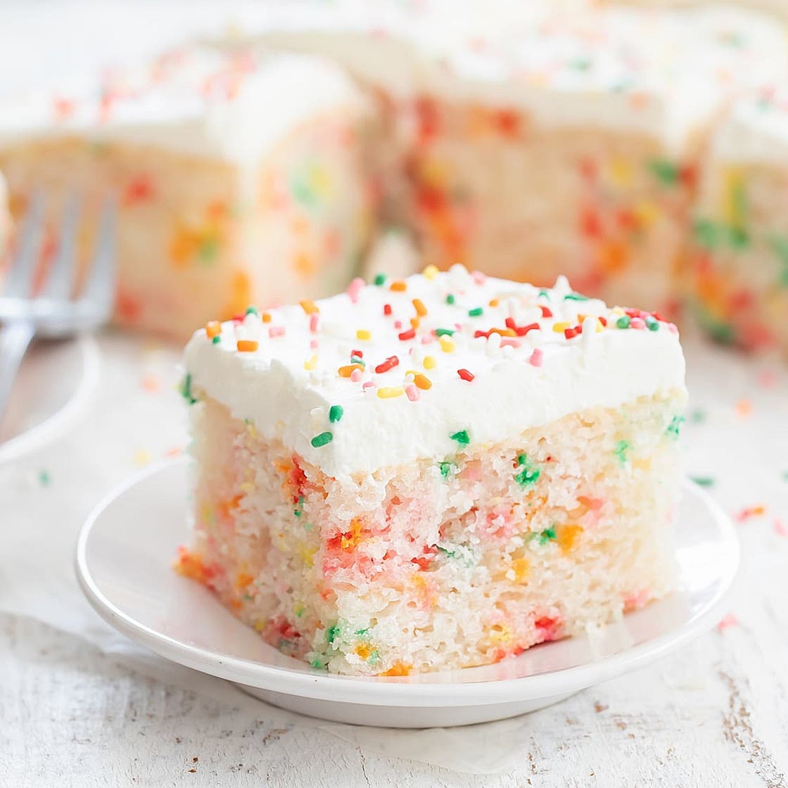 4 Ingredient Birthday Cake