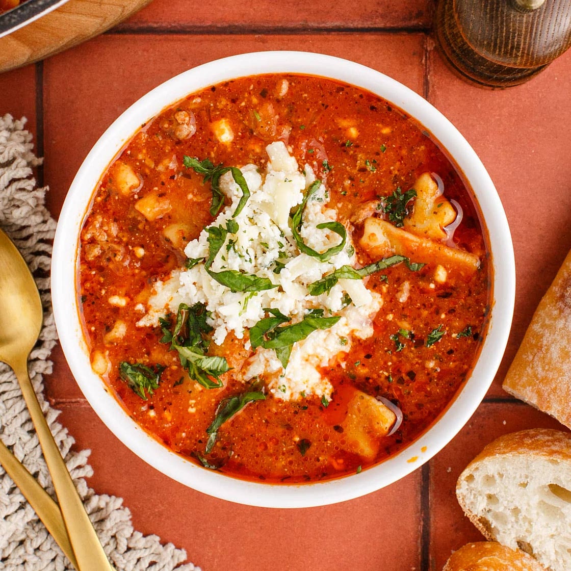 Lasagna Soup