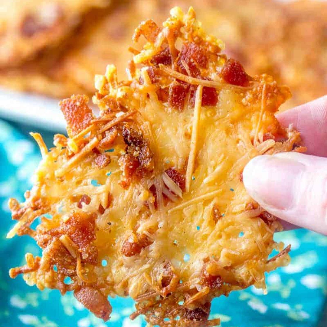 Bacon Parmesan Crisps
