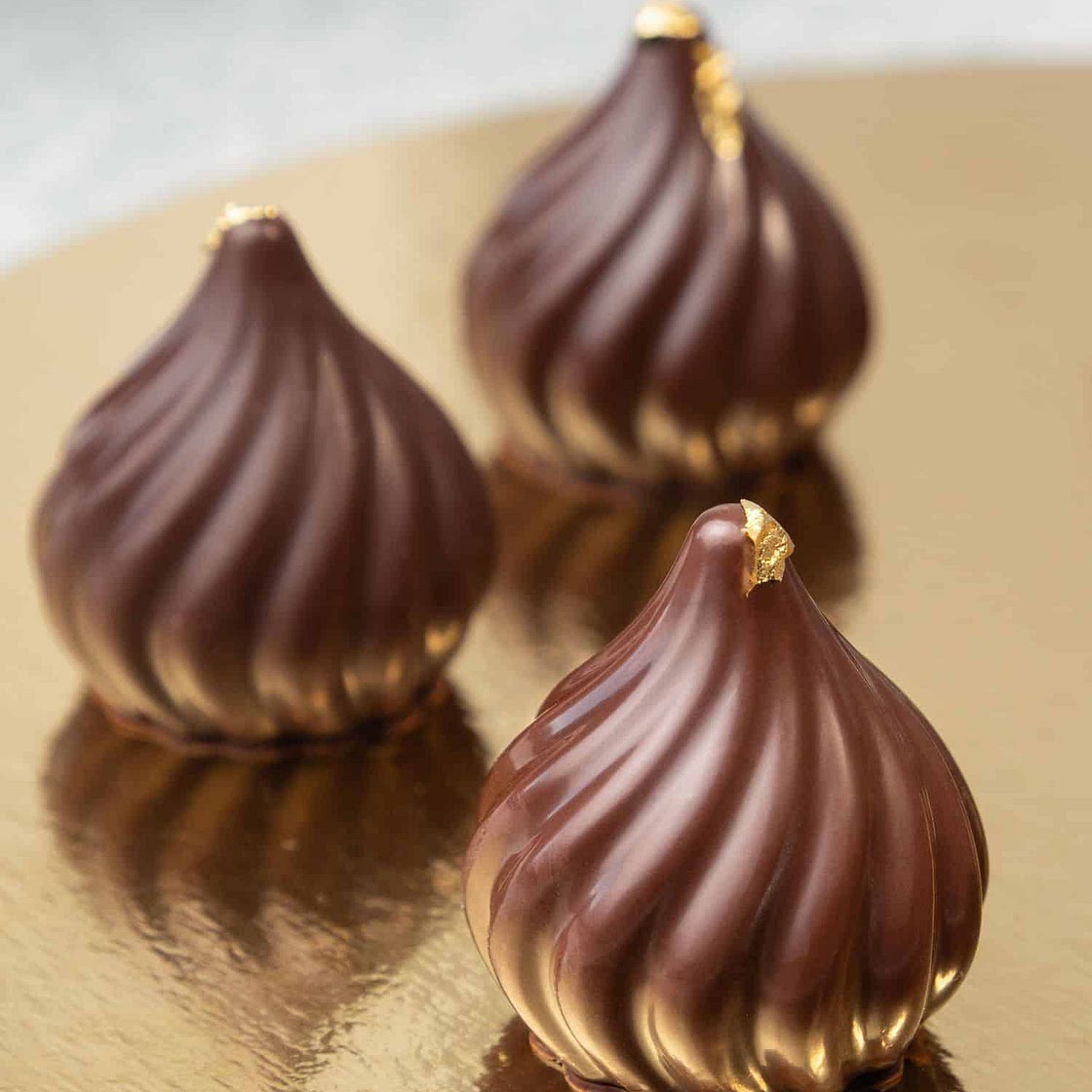 Chocolate Bonbon with hazelnut