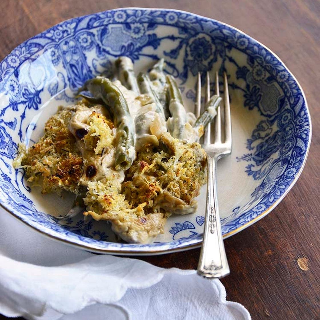Low Carb Instant Pot Green Bean Casserole Recipe