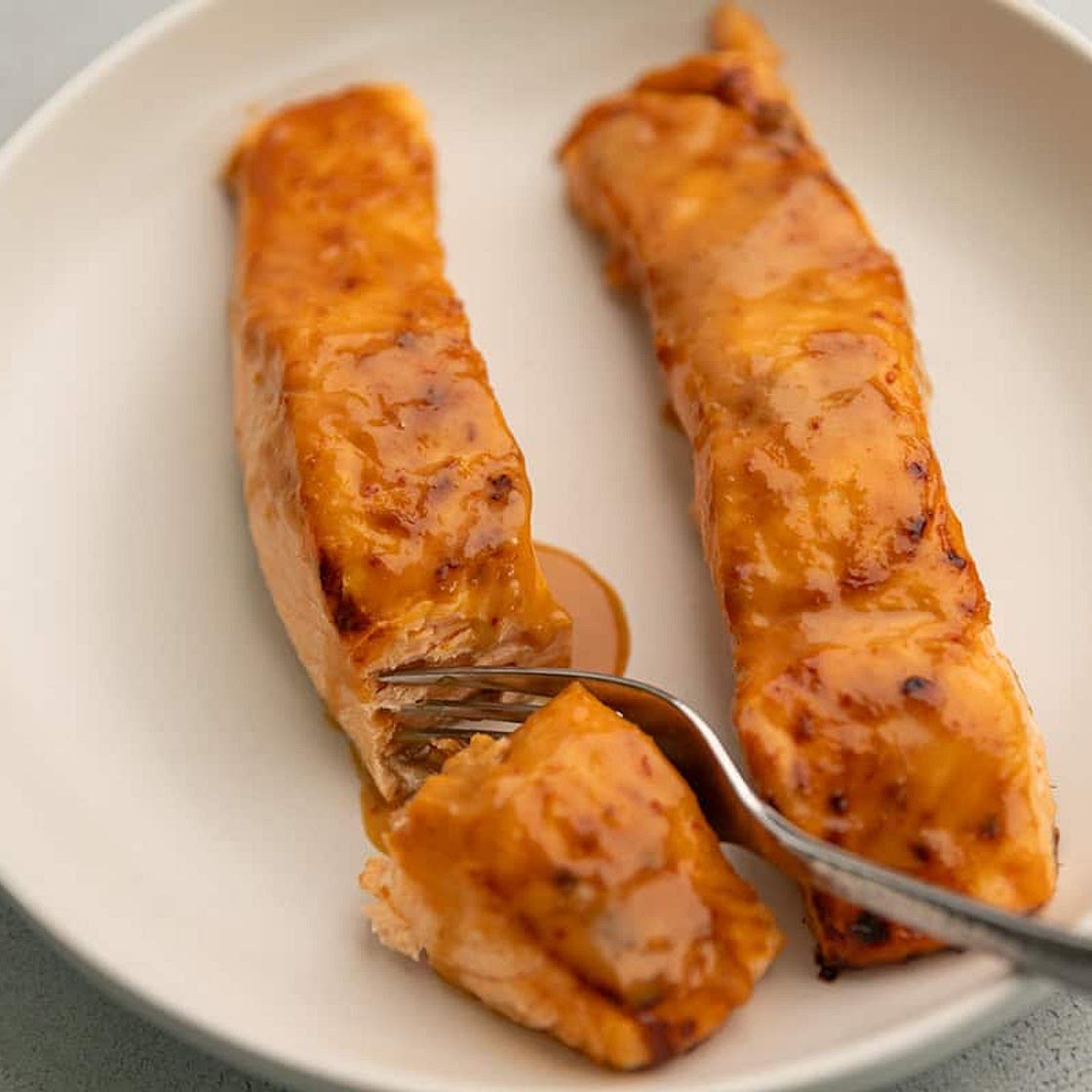 Bang Bang Salmon - Oven Baked or Air Fryer